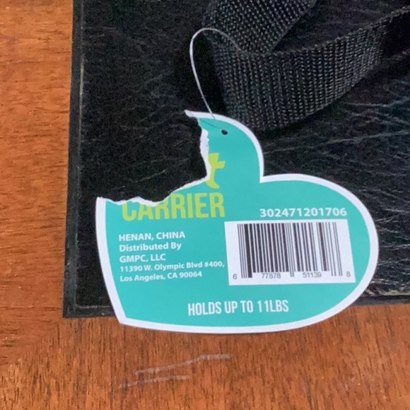 Pink Pet Carrier Tote Bag Dog Cat Bone Paw Print Travel Comfort - Picture 13 of 15